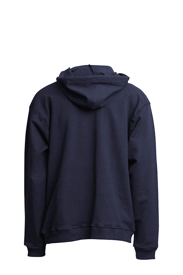 Lapco FR Hoodie Sweatshirt | 12 oz 95/5  Blend Fleece - Navy