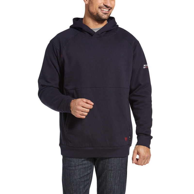 
            
                Load image into Gallery viewer, Ariat FR Rev Pullover Hoodie - Navy
            
        
